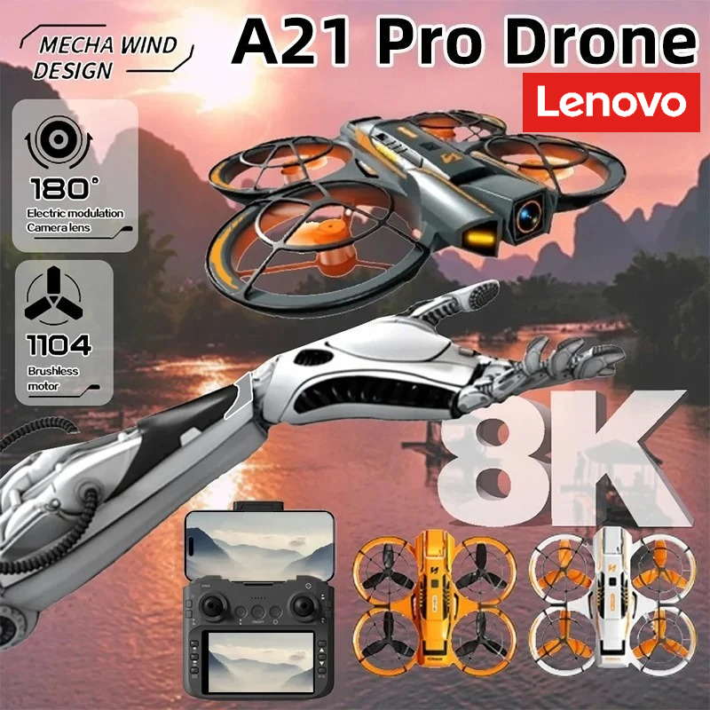 Drone Camera Night Vision - เลอโนโว A21 โปรโดรน 4K มืออาชีพ FPV