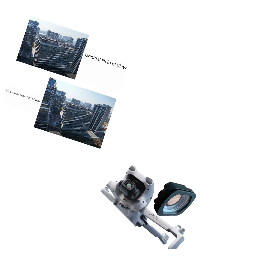เลนส์มุมกว้างสำหรับ DJI Lito x - Drone Camera Wide Angle บทวิจารณ์และราคา