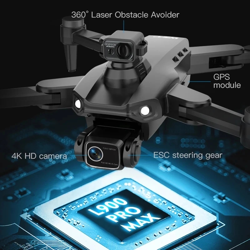 L900 Pro MAX GPS โดรน 4K Profe - Drone Camera 4K บทวิจารณ์และราคา