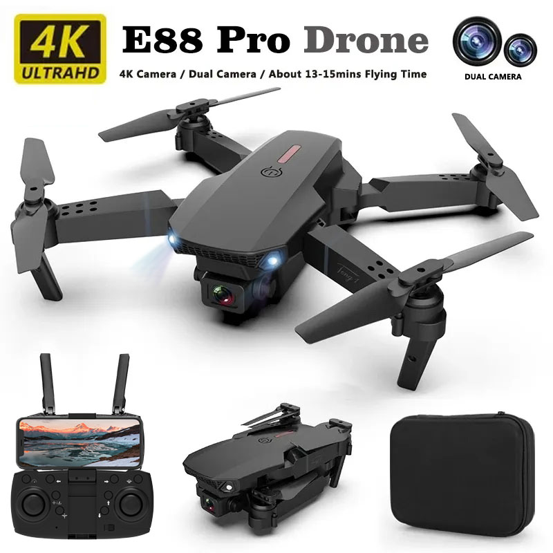 E88pro Drone Professional Dron - Drone Camera Night Vision บทวิจารณ์และราคา