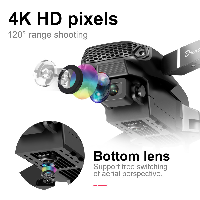 E88pro Drone Professional Dron - Drone Camera Night Vision บทวิจารณ์และราคา
