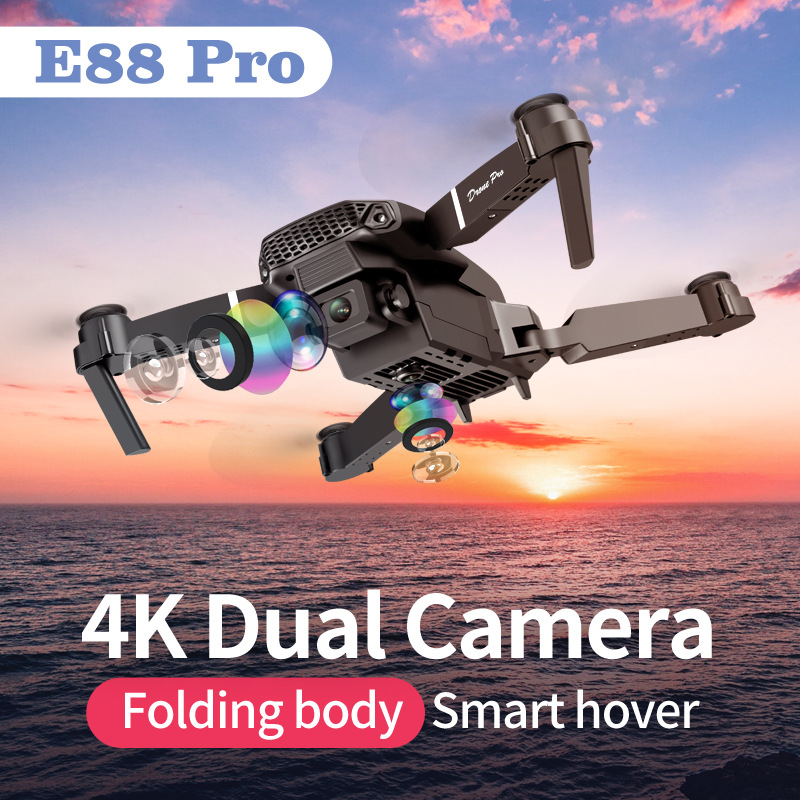 E88pro Drone Professional Dron - Drone Camera Night Vision บทวิจารณ์และราคา
