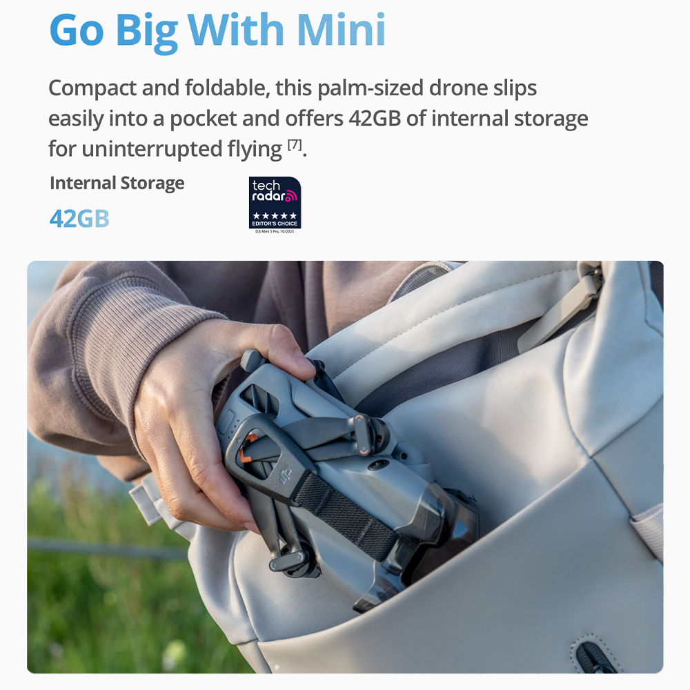 โดรน DJI Mini 5 Pro น้ำหนักเบา - Drone Camera Vlog บทวิจารณ์และราคา