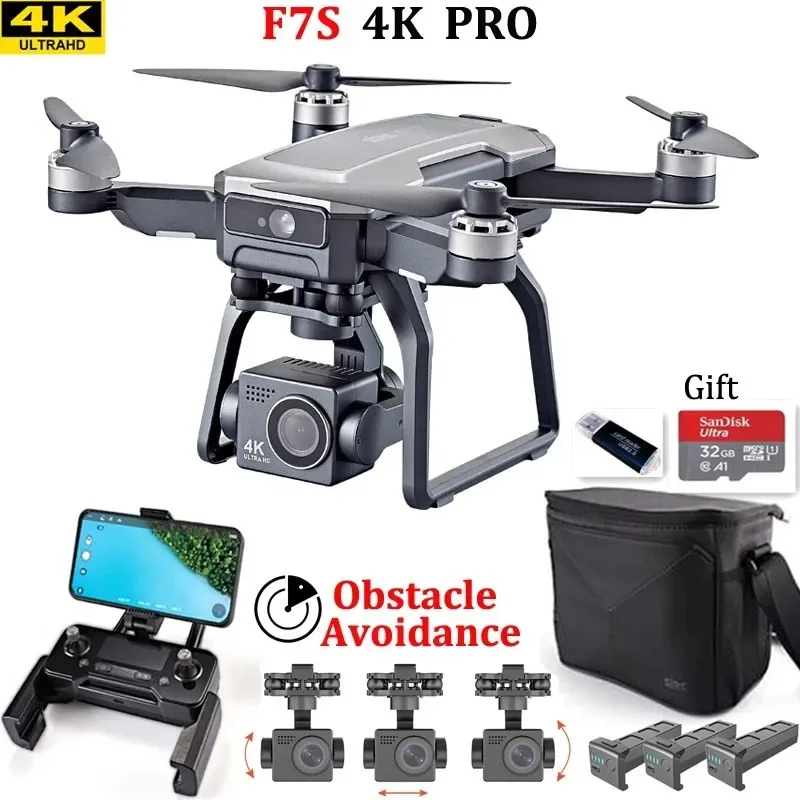 SJRC F7s 4K PRO Drone 4K Obsca - Drone Camera 4K บทวิจารณ์และราคา