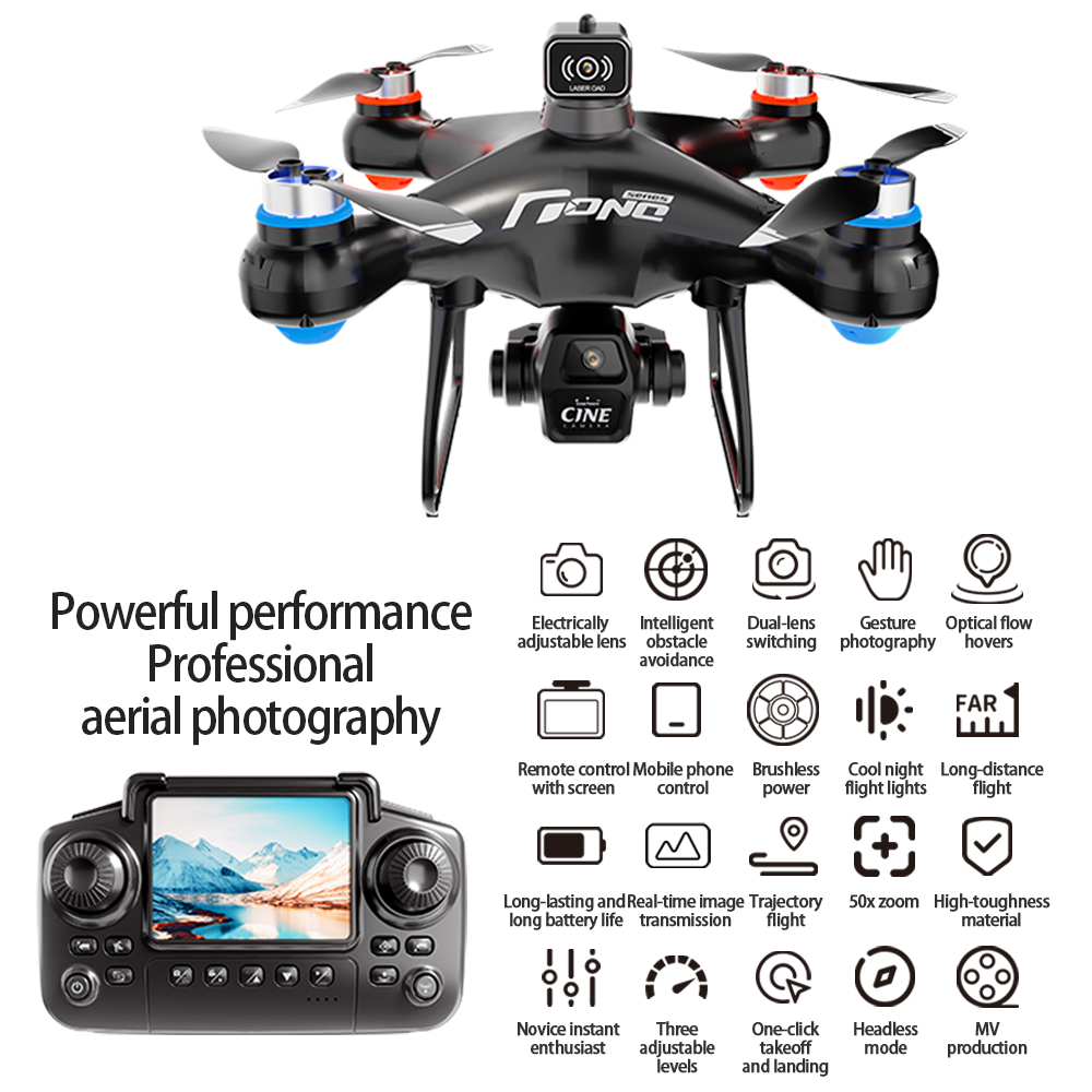 E55 Air หน้าจอควบคุม Drone Pro - Drone Camera 4K บทวิจารณ์และราคา
